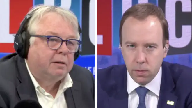 Nick Ferrari challenges Matt Hancock on NHS test and trace