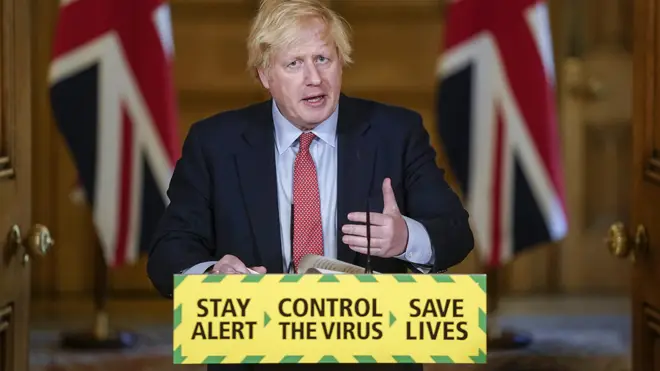 Boris Johnson has announced a relaxation of England's lockdown rules