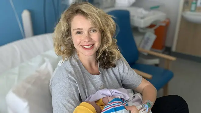 Siobhan Baillie welcomed a baby girl last week