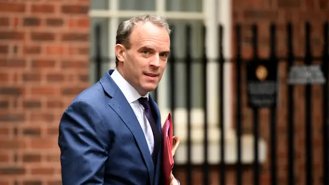 Mr Raab said the Government will target measures "carefully" if there is "any uptick"