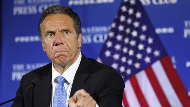 Andrew Cuomo said the NYPD and the mayor were 'a disgrace' overnight