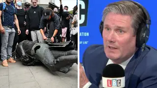Sir Keir Starmer said there should not be a statue of Edward Colston