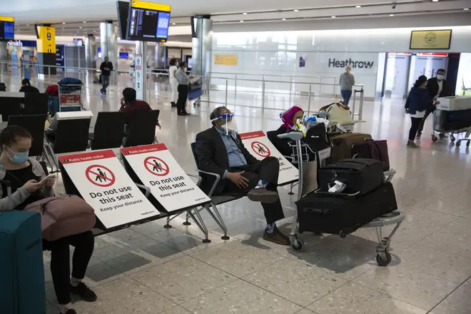 New rules will see travellers having to provide addresses and phone numbers to show they're remaining in quarantine for 14 days after arriving in the UK