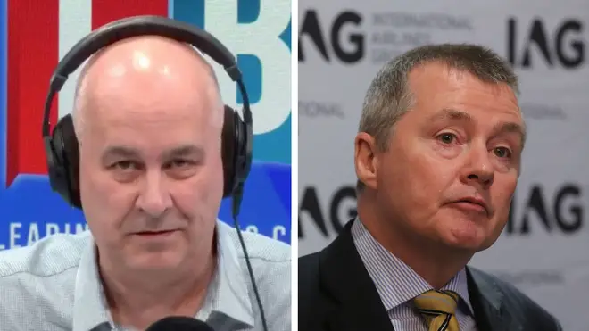Iain Dale confronts BA owner over "aggressive" treatment of staff