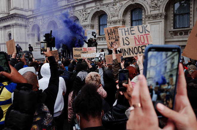 Protestors took to the streets of London at the weekend
