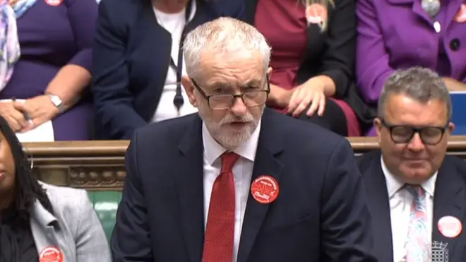 Jeremy Corbyn criticised the use of 0345 numbers at PMQs