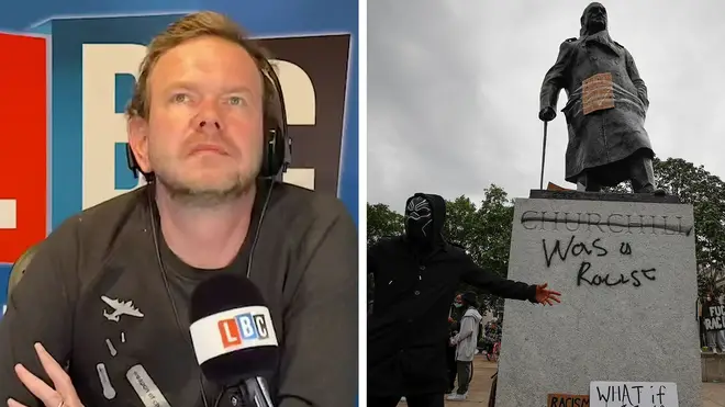 James O'Brien heard a powerful response from a caller on the toppling of statues