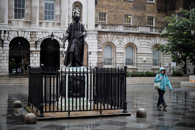 The statue of Sir Thomas Guy will be removed