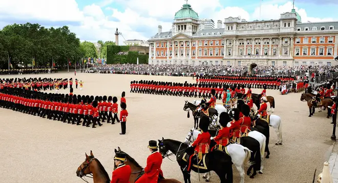 The Trooping the Colour on 14 June 2008