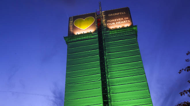 Grenfell Tower set alight on 14 June 2017, killing 72 people