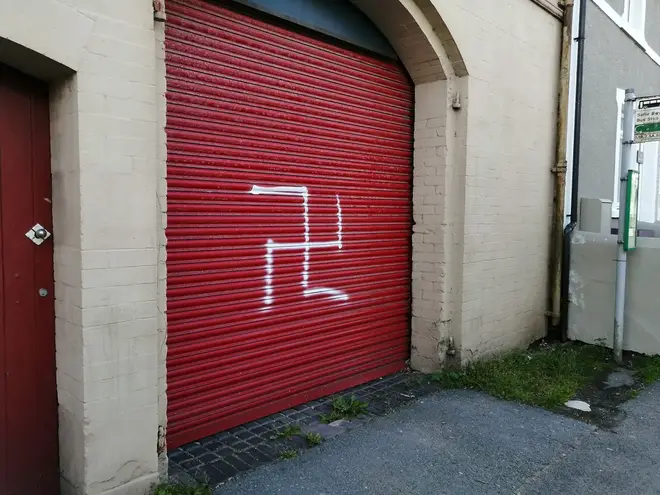Margaret was victim of targeted vandalism following some far-right protesters taking to the streets on Saturday