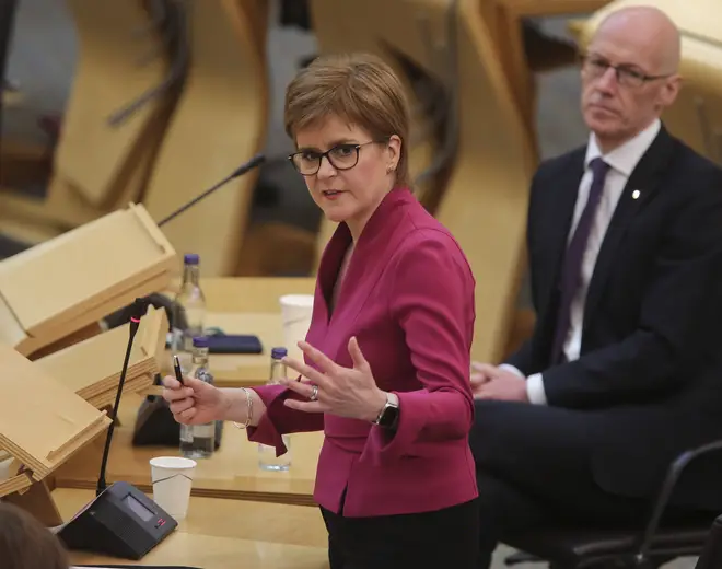 Ms Sturgeon said ministers expect councils to put in place arrangements that "absolutely maximise" the amount of time youngsters spend in school