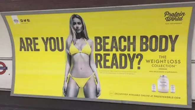 The banned Beach Body Ready advert