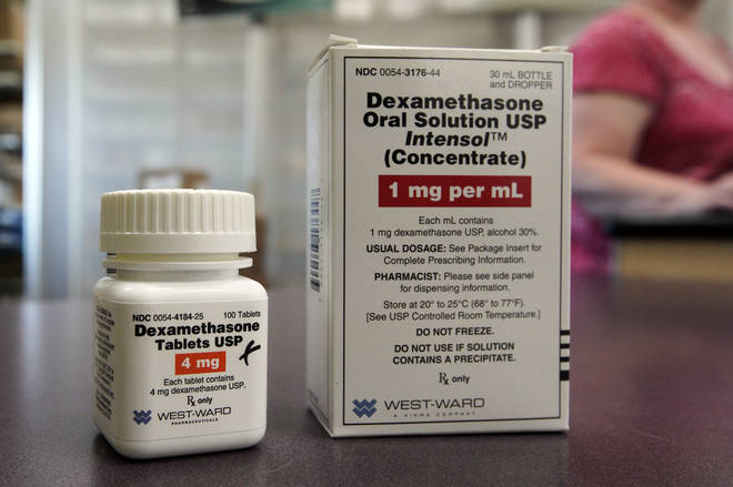 Dexamethasone has been shown through trials to reduce the risk of death