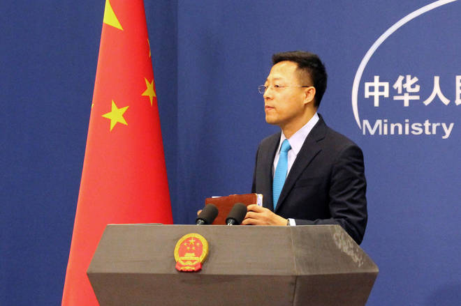 Chinese Foreign Ministry Spokesman Zhao Lijian