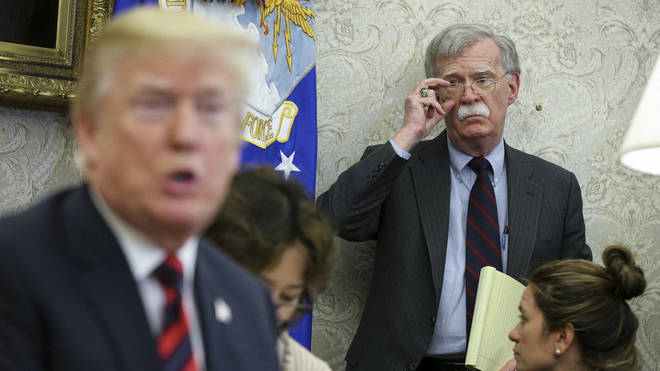 John Bolton served as Trump's head of national security for 17 months before being fired