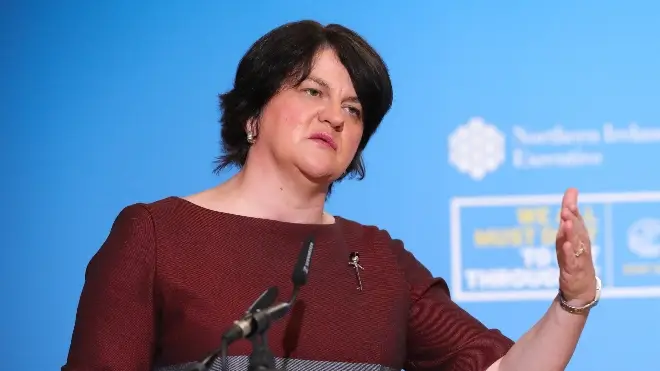 Arlene Foster said the measure would allow schools to return close to normality