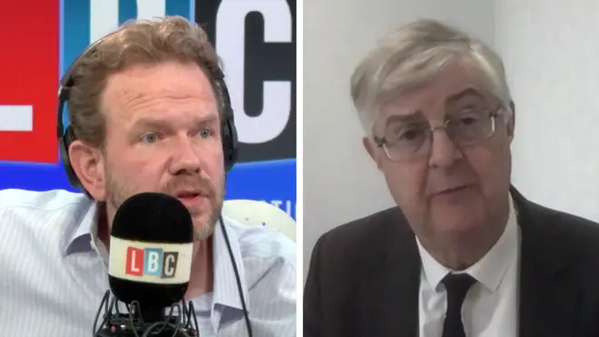 Mark Drakeford the First Minister of Wales was speaking to LBC's James O'Brien