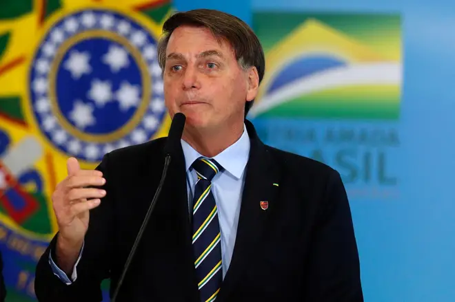 President Jair Bolsonaro has been criticised for his handling of the pandemic