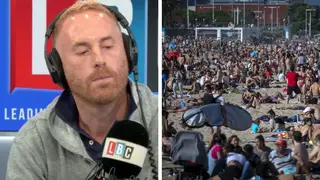 "We're the laughing stock of the world" Caller vows to leave UK as Spain opens borders