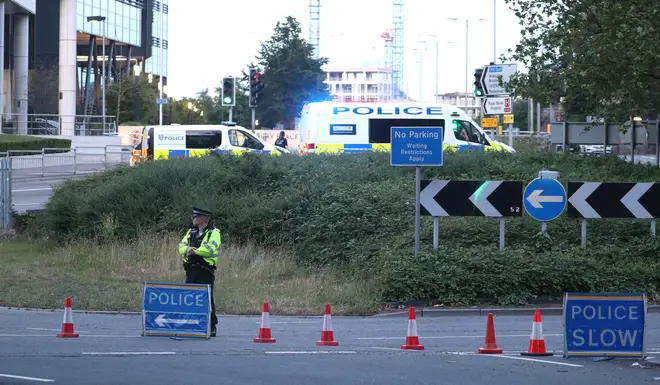 Police in Reading have been at the scene this morning