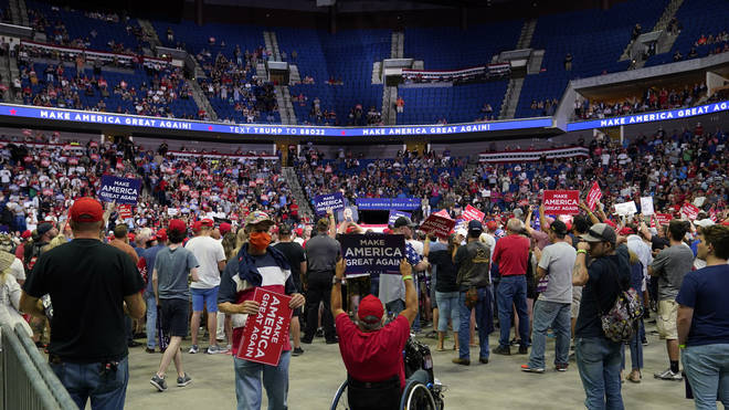 The empty seats were blamed on "radical protesters" and "apocalyptic media coverage"