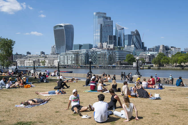 London is expected to reach 30C