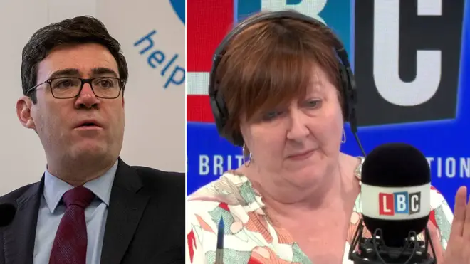 Andy Burnham told Shelagh Fogarty that it's too soon to relax the measures