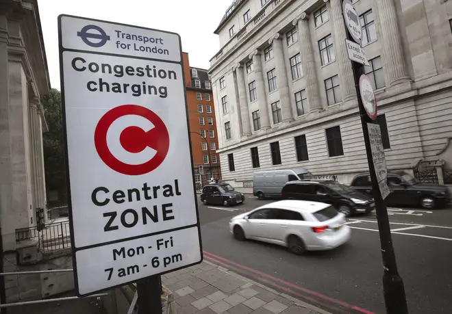 The congestion charge in Central London is now £15 per day
