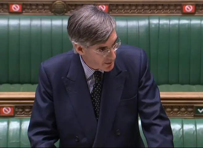 Commons Leader Jacob Rees-Mogg had tabled a motion to establish an independent expert panel to determine complaints of bullying