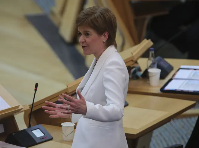 Nicola Sturgeon has announced lockdown easing measures in Scotland