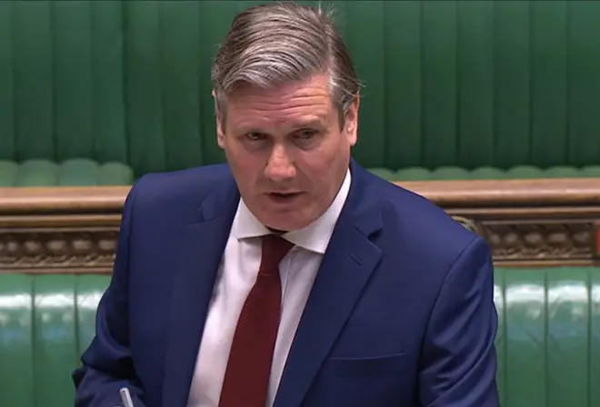 Keir Starmer said Germany's app has been downloaded 12 million times