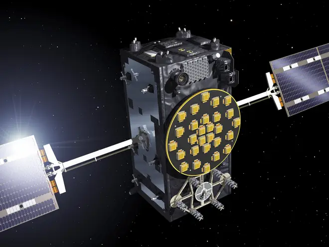 Artist view of a Galileo Full Operational Capability (FOC) satellite. Britain could launch its own satellite navigation system, as the country faces being frozen out of key elements of an EU project after Brexit.