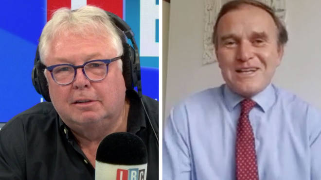 Nick Ferrari asked the Environment Secretary why pubs are opening on a Saturday