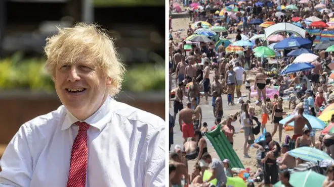Bournemouth council leader said: "Bournemouth beaches were packed because PM gave up six weeks ago"