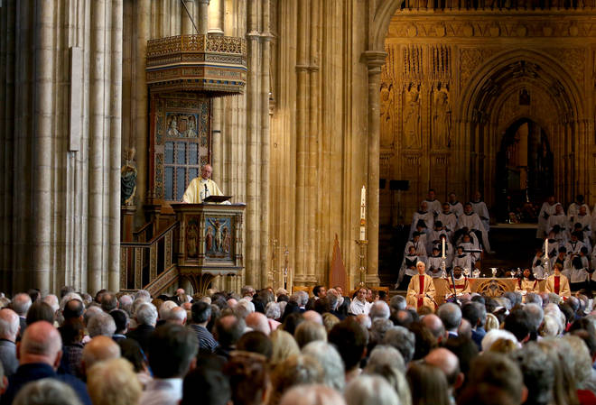 The Archbishop of Canterbury announced an audit of statues in churches