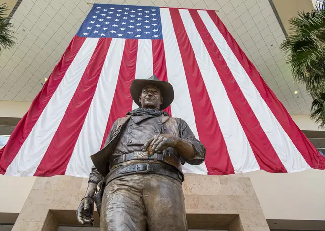 John Wayne Airport Statue