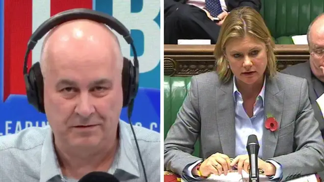 Ms Greening told Iain Dale that fining parents was not a priority