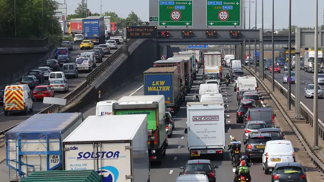 The motorways and roads are set to be packed this weekend