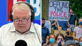 Nick Ferrari took on a caller who wanted to defund the police