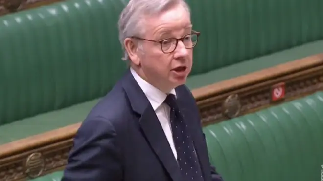 Michael Gove defended the decision