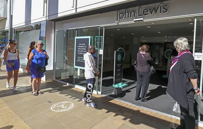 John Lewis has been hit financially by the coronavirus pandemic