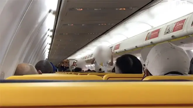 On board a Ryanair flight as the airline comes out of lockdown