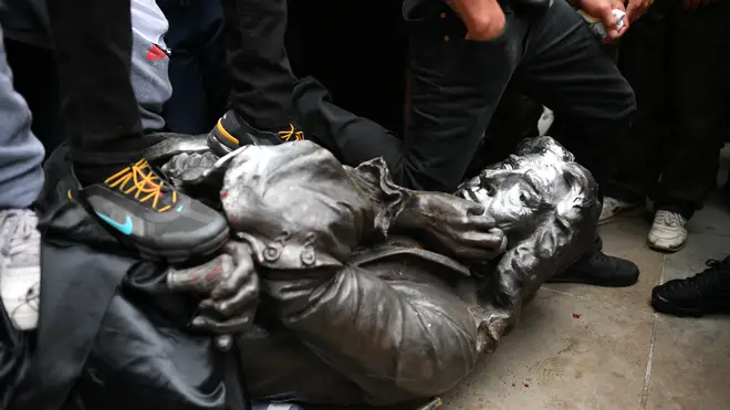 The Edward Colston statue was toppled in Bristol