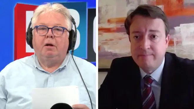 Nick Ferrari asked Simon Clarke about the plan for the Hong Kongers