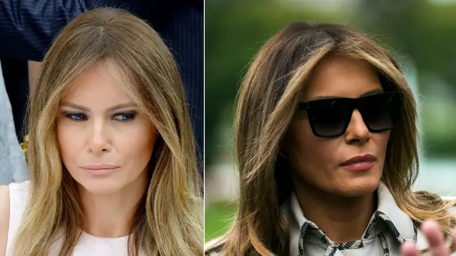 Was Donald Trump with the real Melania?