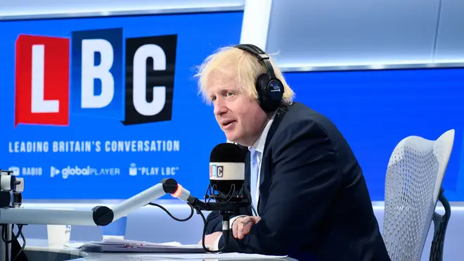 The Prime Minister was speaking exclusively to LBC