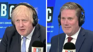 Boris Johnson asked Keir Starmer a question about the re-opening of schools