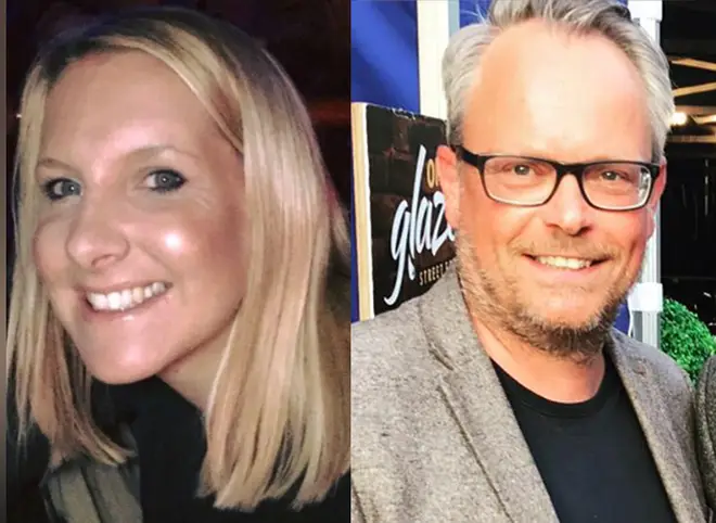 Helen Hancock, 39 and Martin Griffiths, 48, were killed by her estranged husband Rhys