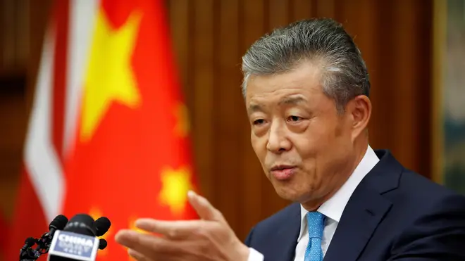 Liu Xiaoming accused Britain of interfering in China's internal affairs